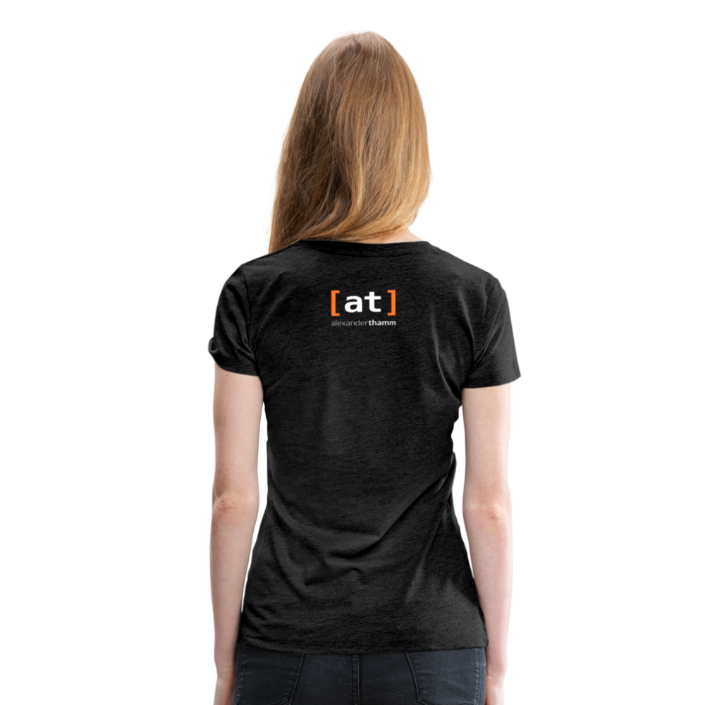 May The Data Be With You Shirt Women - charcoal grey
