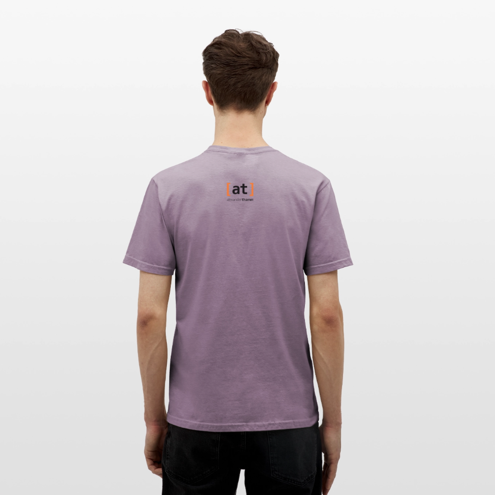 AgENTEN Men's T-Shirt - purple-grey