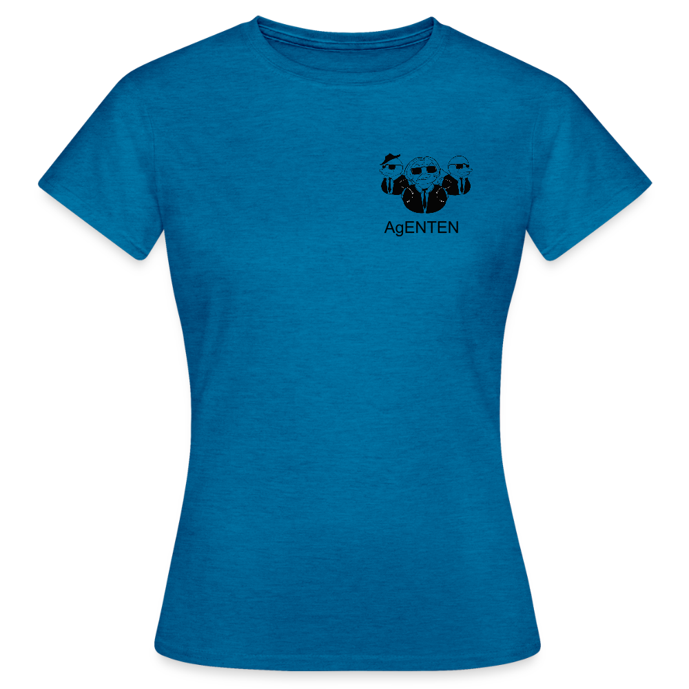 AgENTEN Women's T-Shirt - antique blue sapphire heather
