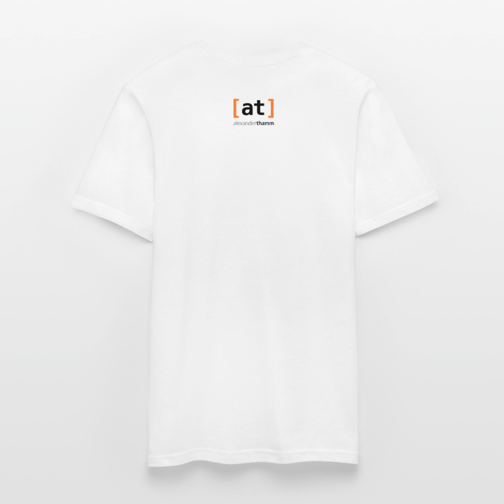 Duck 002 Men's T-Shirt - white
