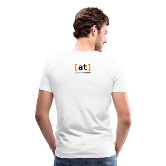 data.musketeer Night Logo Shirt Men - white