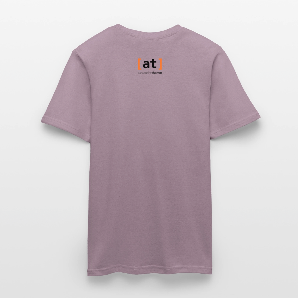 Duck 002 Men's T-Shirt - purple-grey