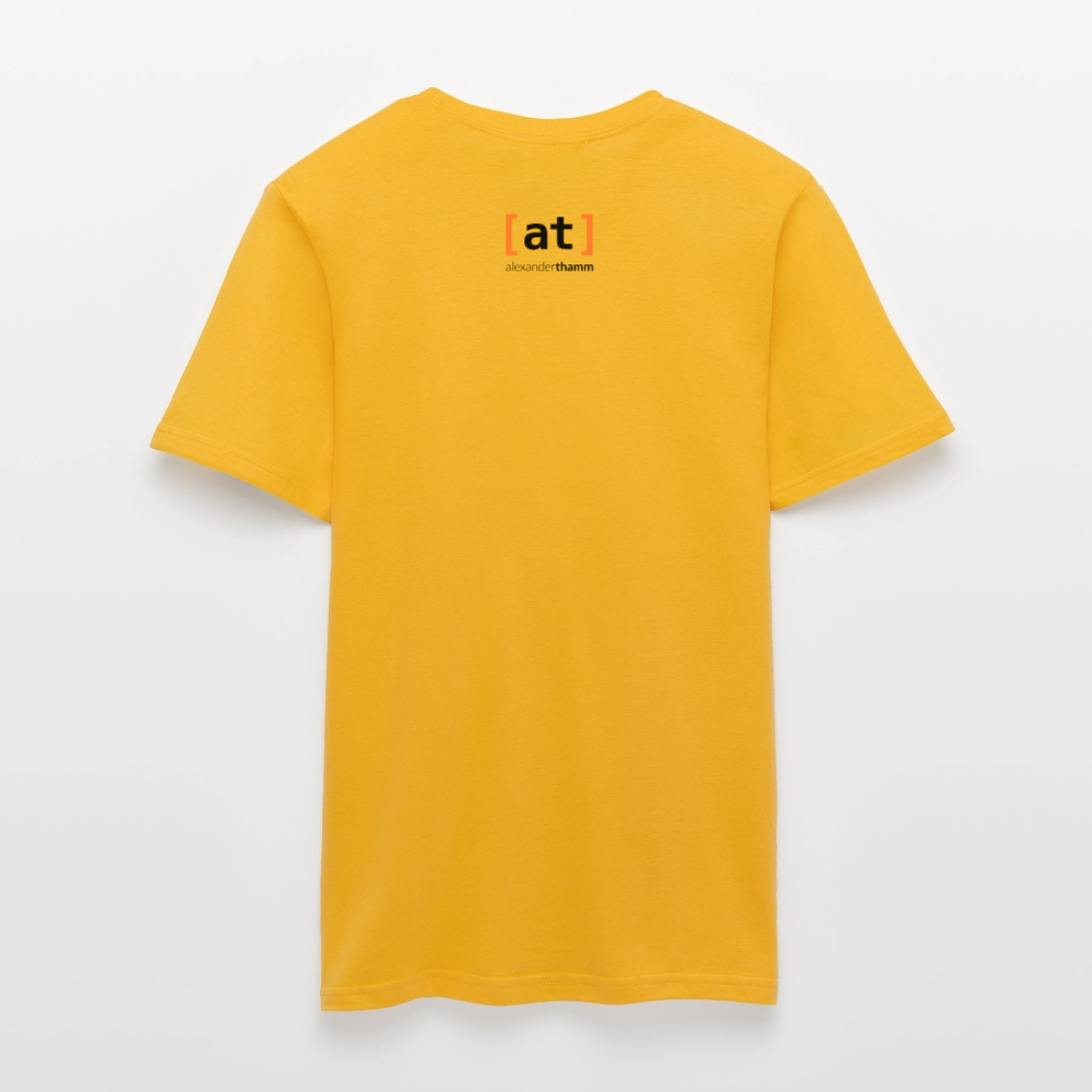 Duck 002 Men's T-Shirt - yellow