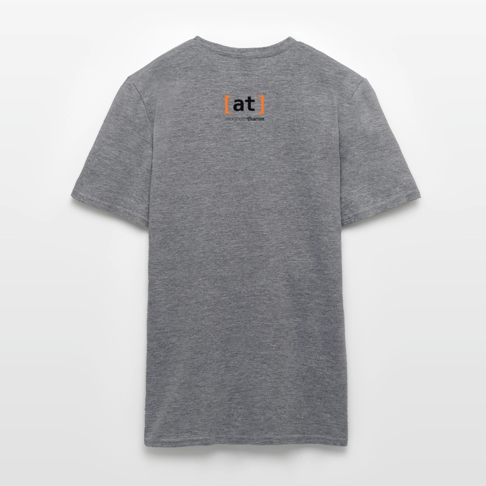 Duck 002 Men's T-Shirt - graphite heather