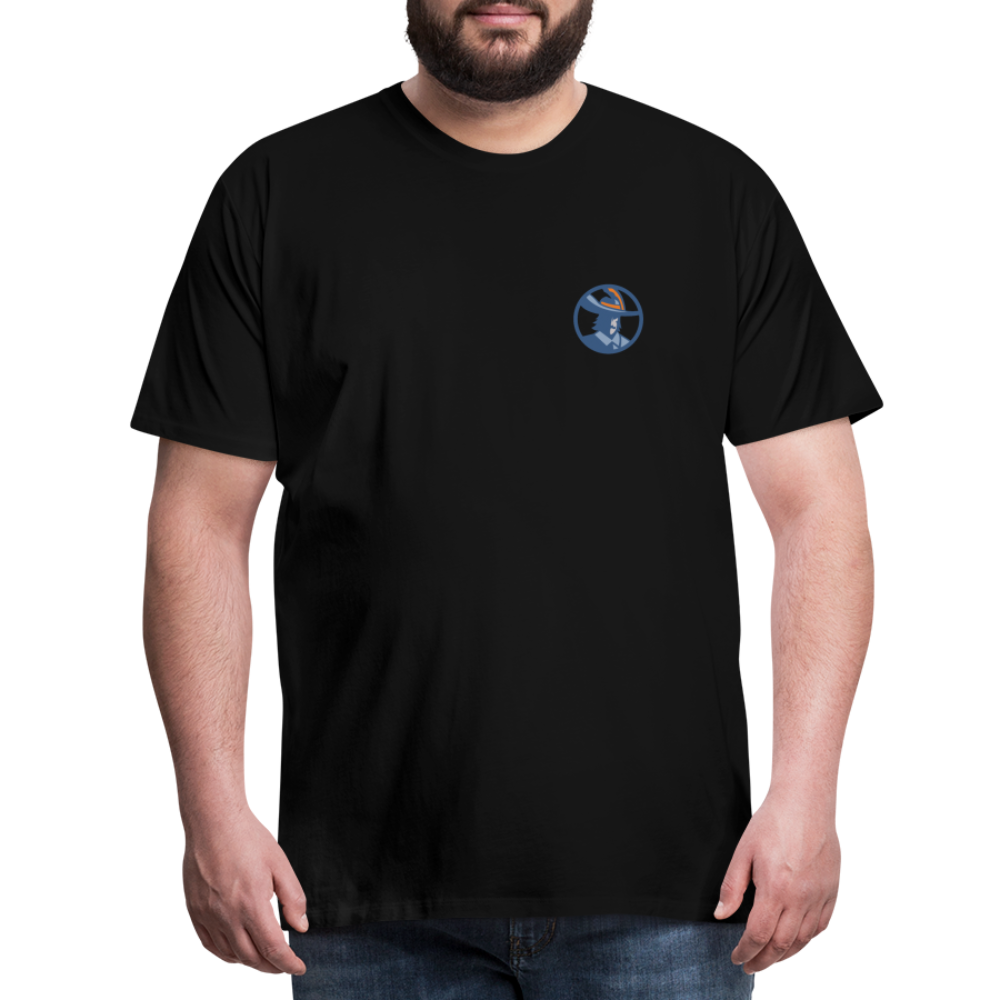 data.musketeer Male Icon T-Shirt Men - black