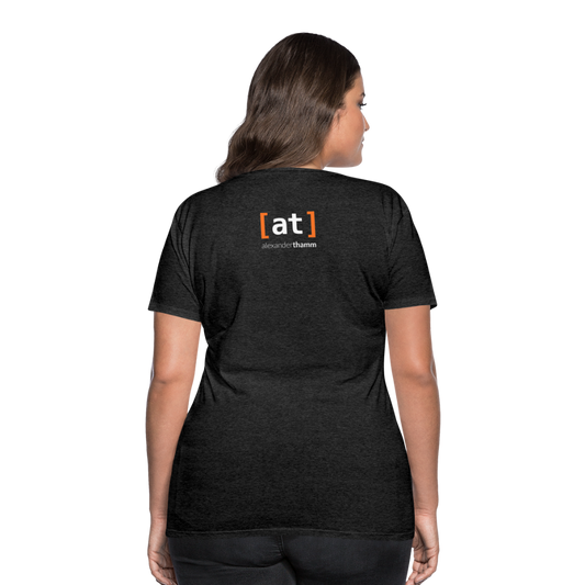 Make Data Work T-Shirt Female - charcoal grey