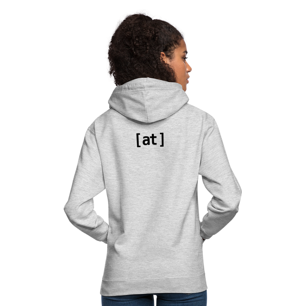 Make Data Work Unisex Hoodie - light heather grey
