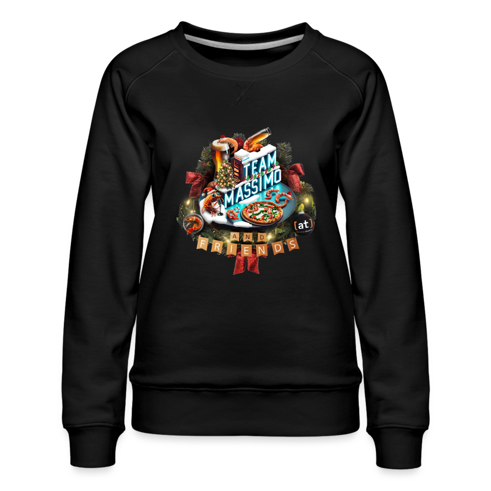 Team Massimo - Christmas Sweater - Women - black