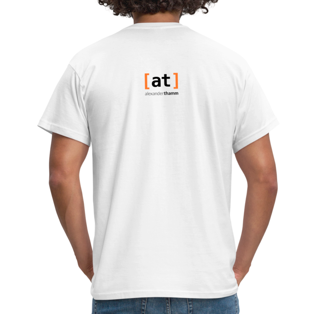 Make Data Work Men's T-Shirt - white