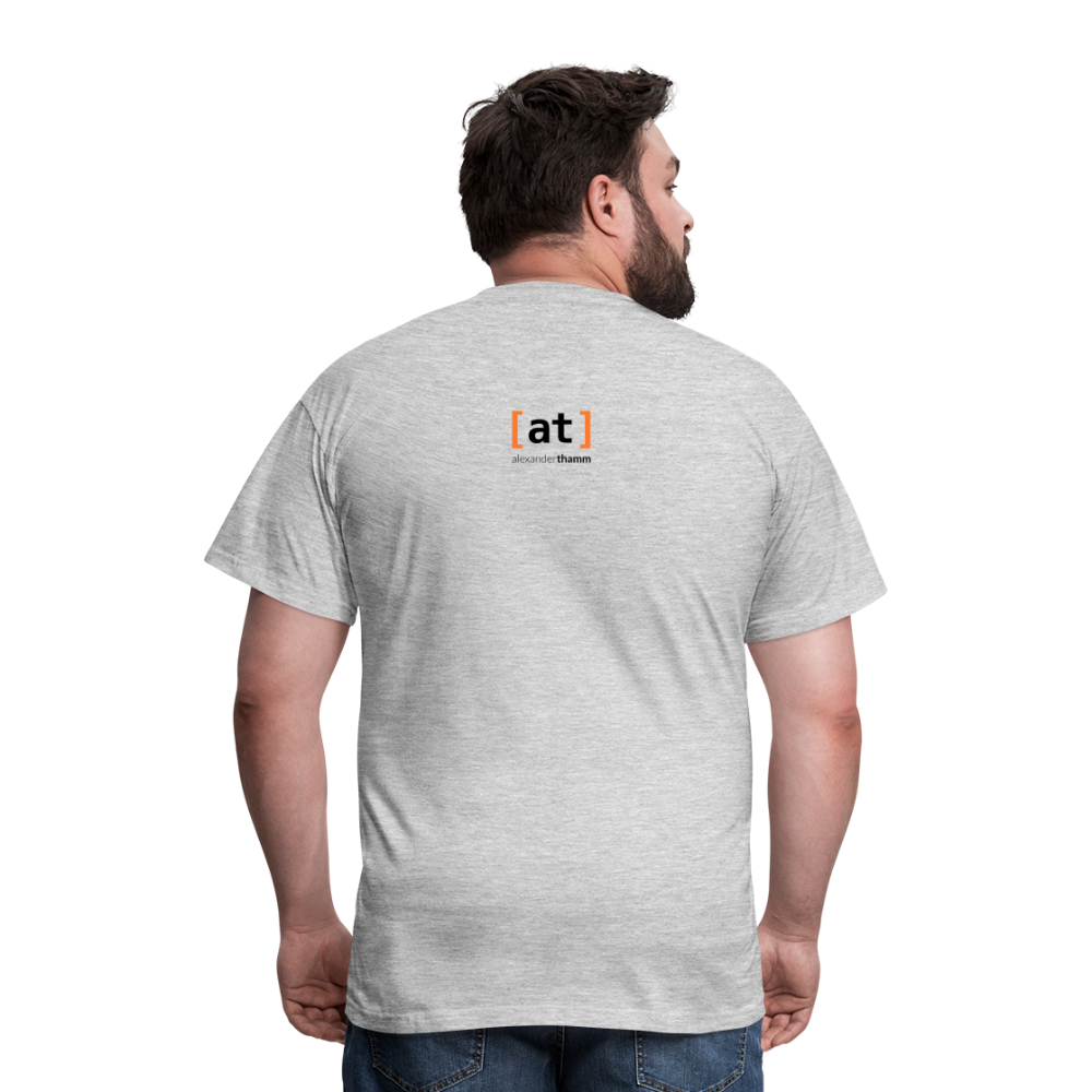 Make Data Work Men's T-Shirt - heather grey