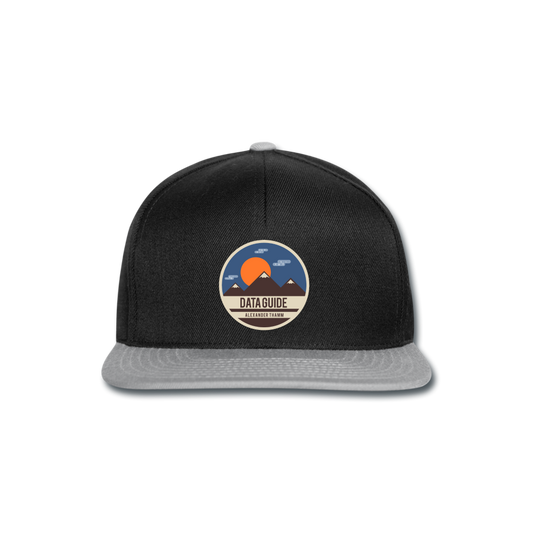Snapback Cap - black/grey