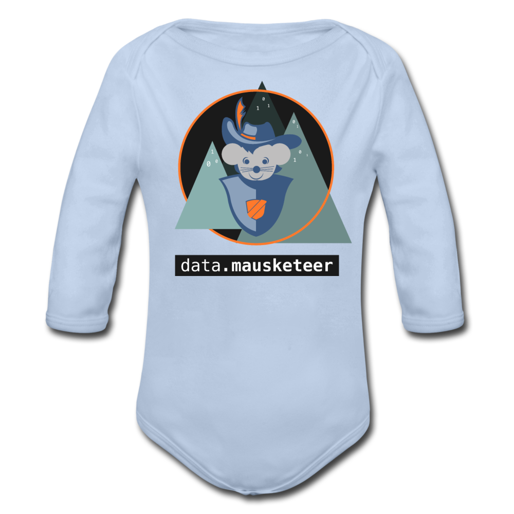 data.mausketeer Baby Bio Body - sky