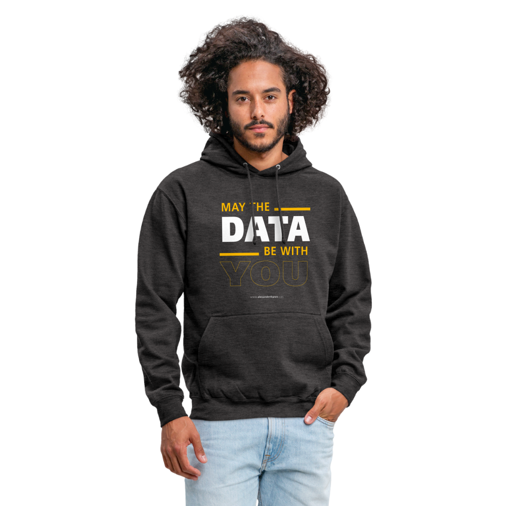 May The Data Be With You Unisex Hoodie - charcoal grey