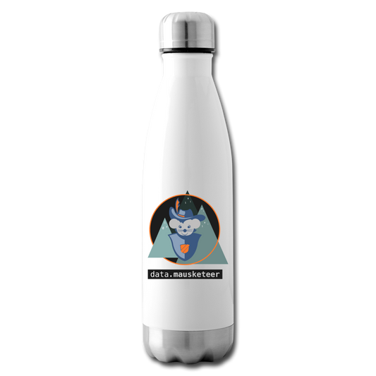 data.mausketeer Bottle - white