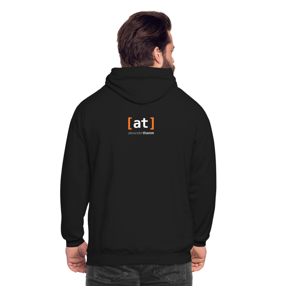 data.musketeer Male Icon Unisex Hoodie - black