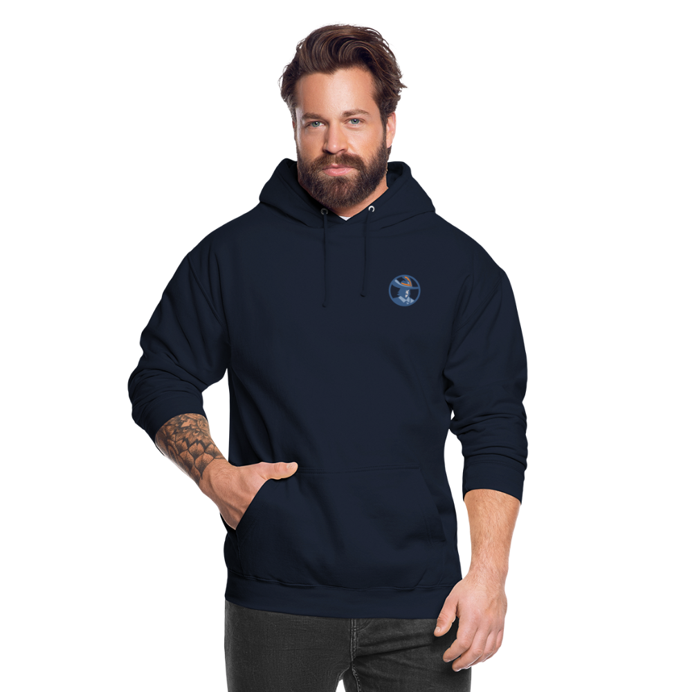 data.musketeer Male Icon Unisex Hoodie - navy