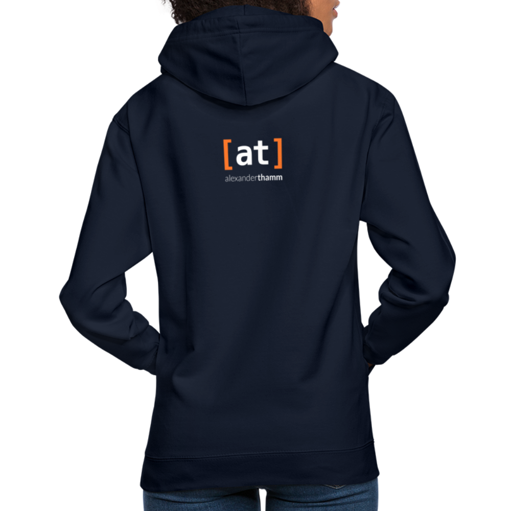 data.musketeer Male Icon Unisex Hoodie - navy