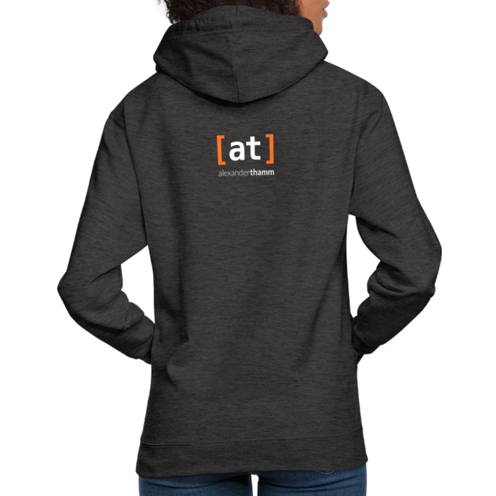 data.musketeer Male Icon Unisex Hoodie - charcoal grey