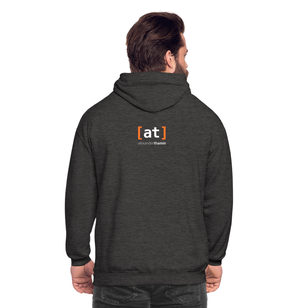 data.musketeer Male Icon Unisex Hoodie - charcoal grey