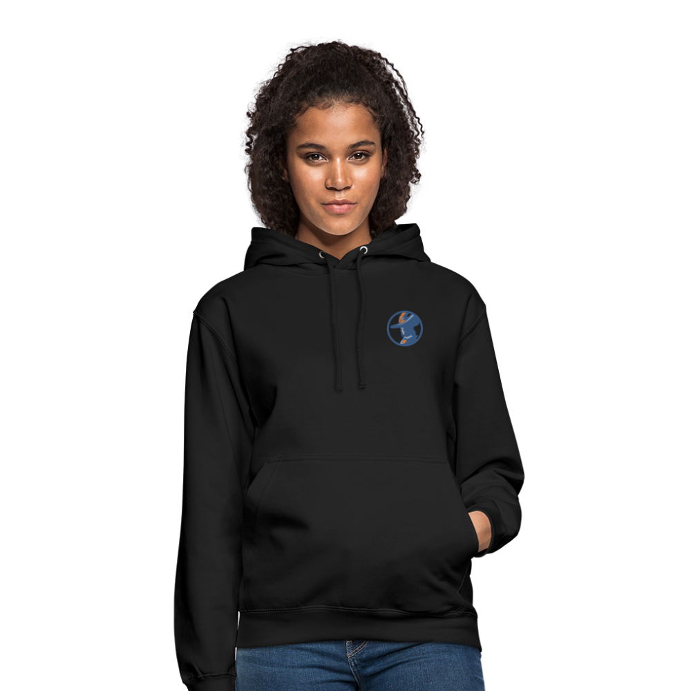 data.musketeer Female Icon Unisex Hoodie - black