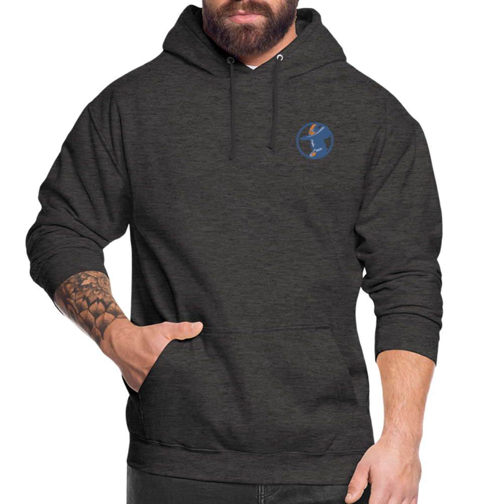 data.musketeer Female Icon Unisex Hoodie - charcoal grey