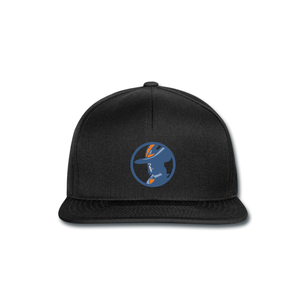 data.musketeer Female Icon Snapback Cap - black/black