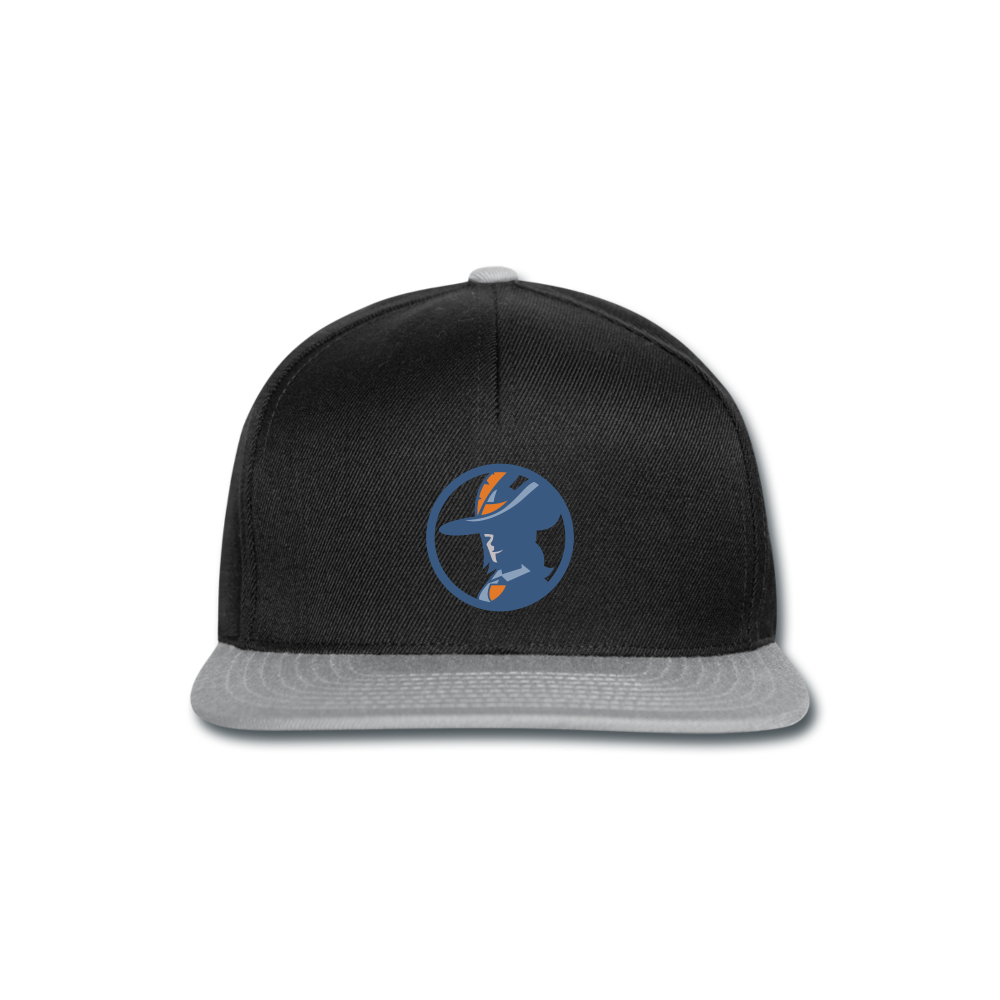 data.musketeer Female Icon Snapback Cap - black/grey