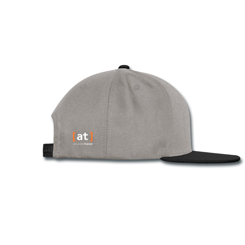 data.musketeer Female Icon Snapback Cap - graphite/black