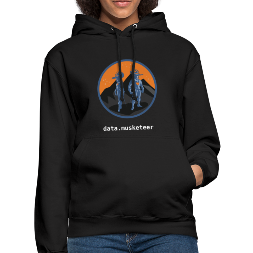data.musketeer Hoodie Orange Unisex - black