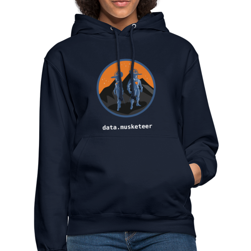data.musketeer Hoodie Orange Unisex - navy