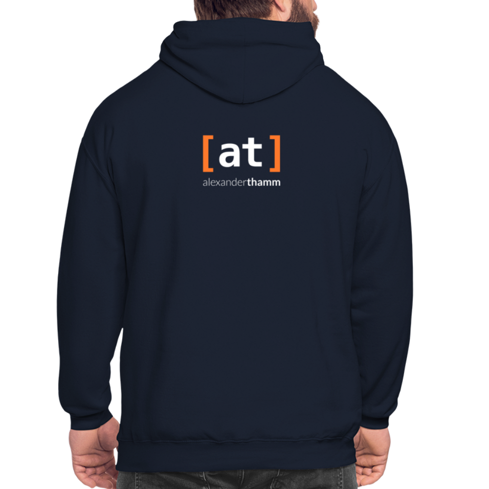 data.musketeer Hoodie Orange Unisex - navy