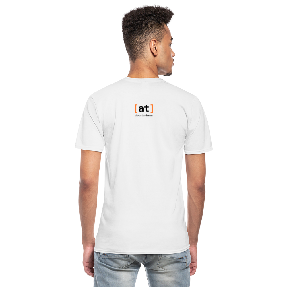 data.musketeer Glitch Shirt Men - white