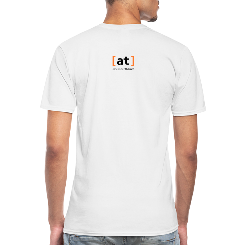 data.musketeer Glitch Shirt Men - white