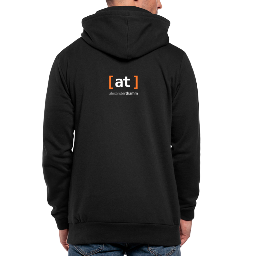 data.musketeer Loop Hoodie Unisex - black