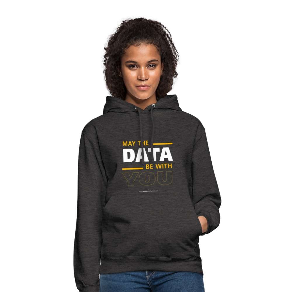 May The Data Be With You Unisex Hoodie - charcoal grey