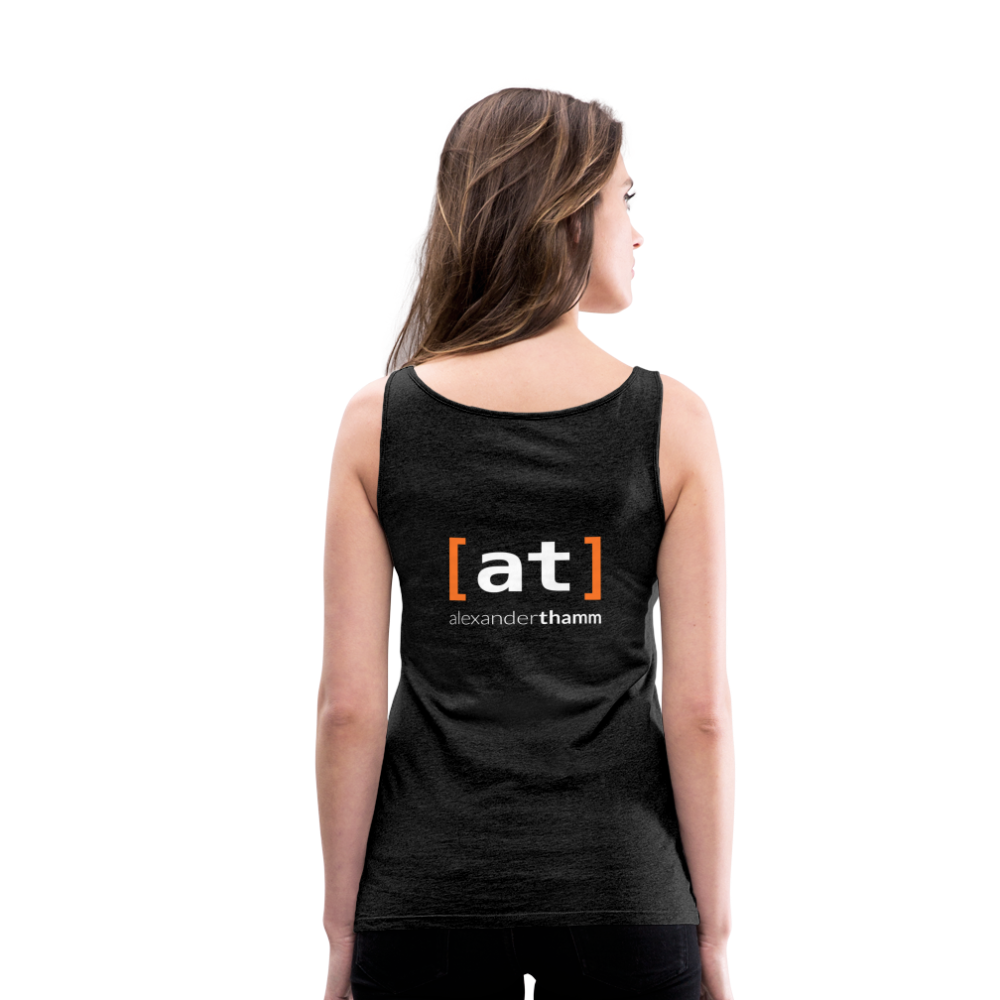data.musketeer Tank Top Women - charcoal grey