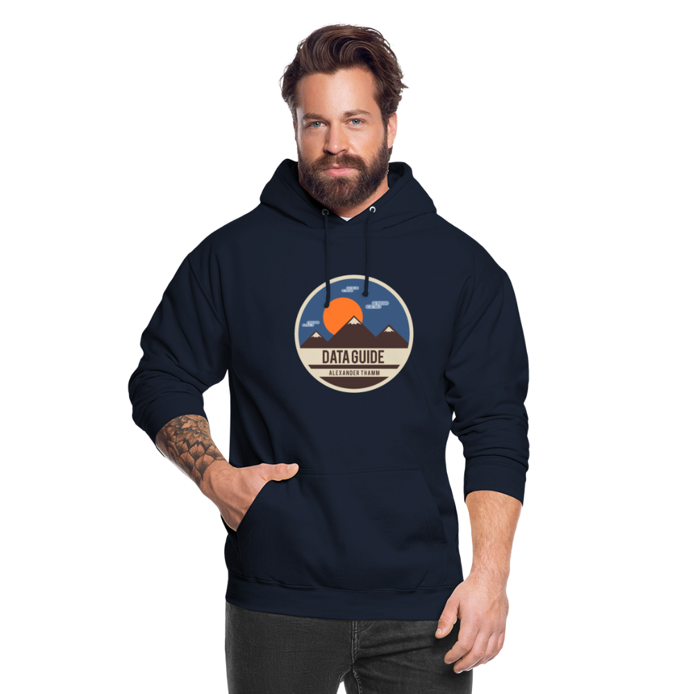 Data Guide Unisex Hoodie - navy