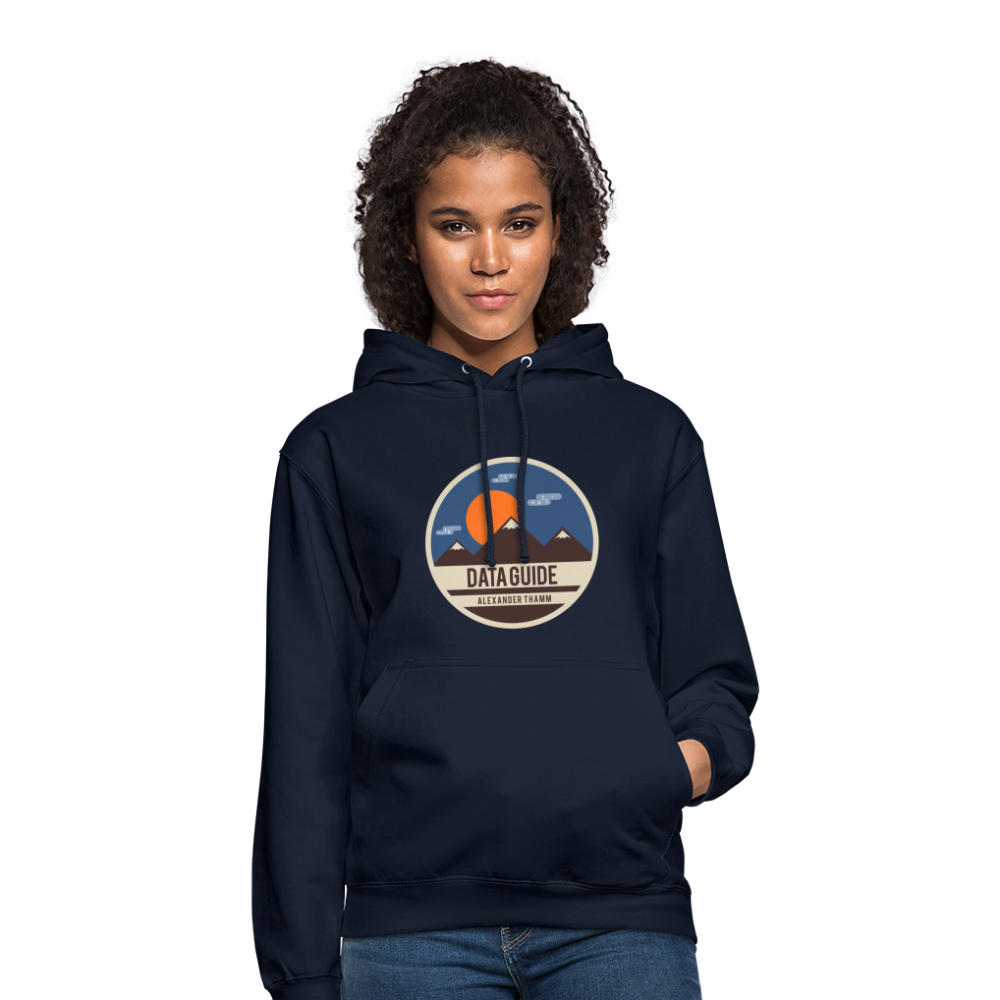 Data Guide Unisex Hoodie - navy