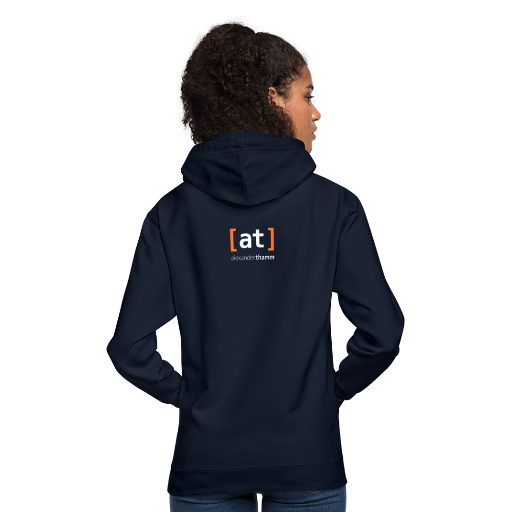 Data Guide Unisex Hoodie - navy