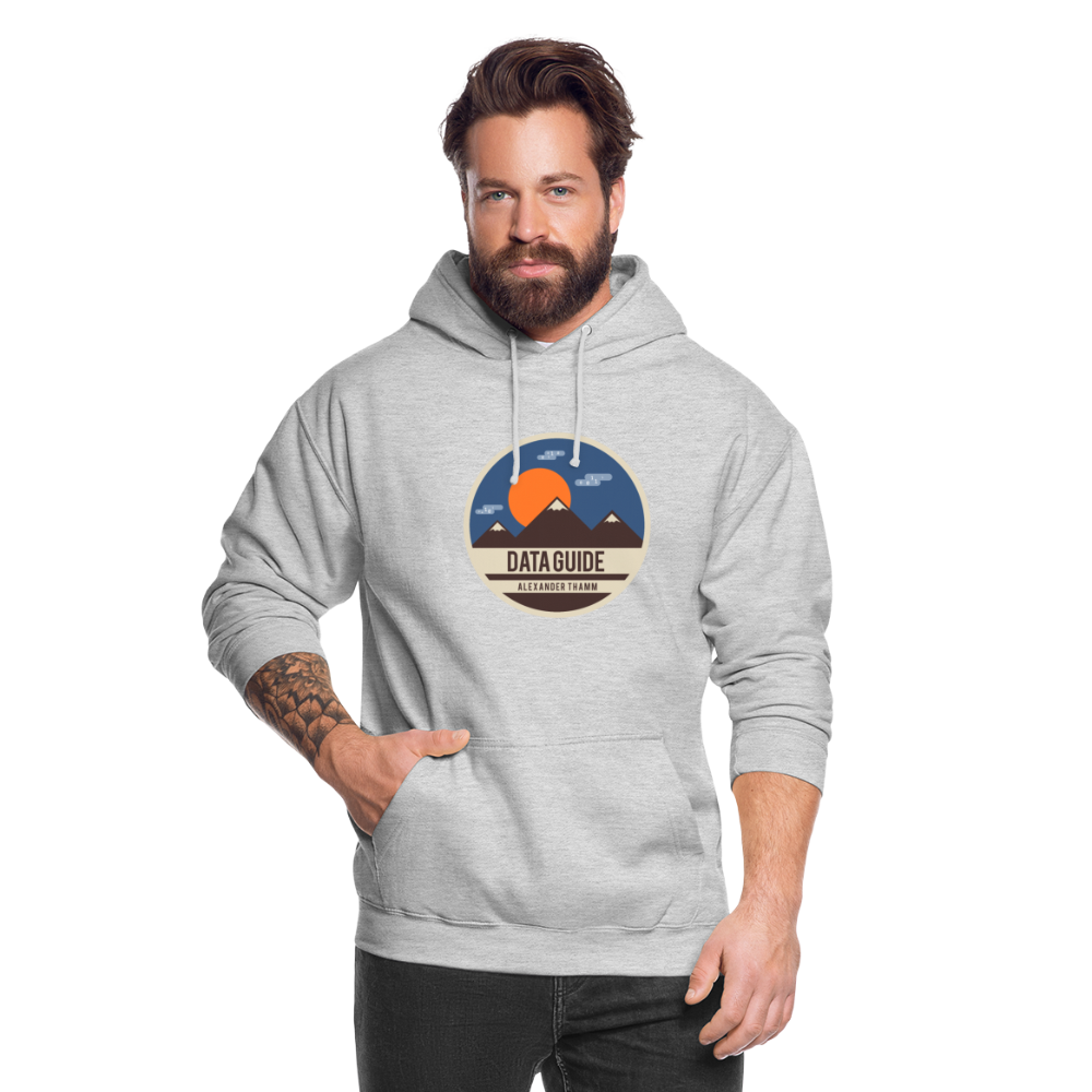 Data Guide Unisex Hoodie - light heather grey