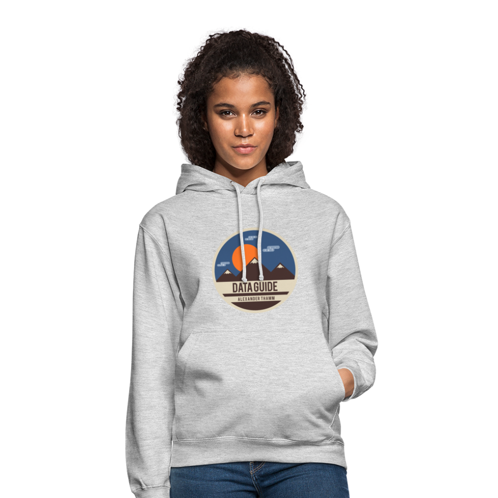 Data Guide Unisex Hoodie - light heather grey