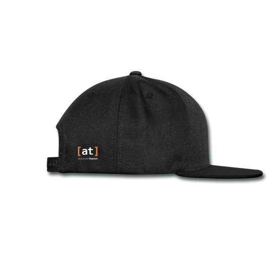 Data Guide Snapback Cap - black/black