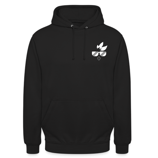 Calimero white Hoodie - black