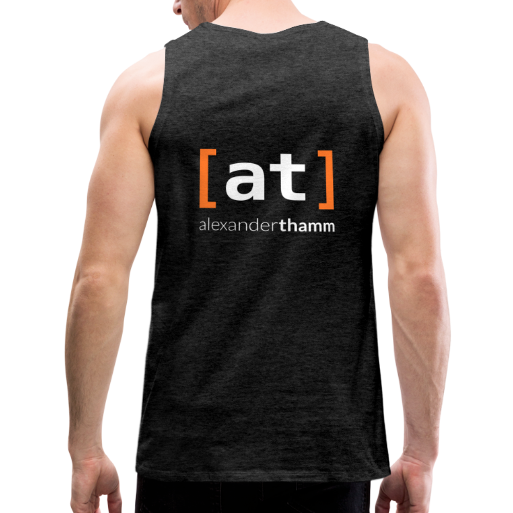 data.musketeer Tank Top - charcoal grey