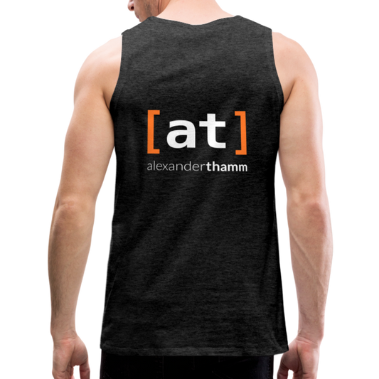 data.musketeer Tank Top - charcoal grey