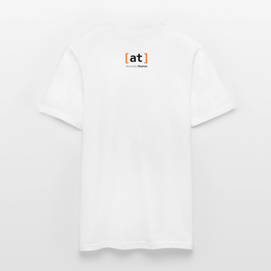 Duck 001 Men's T-Shirt - white