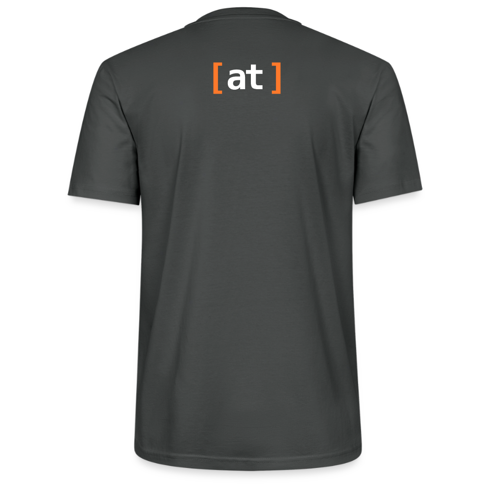 Unisex T-Shirt [at] logo - anthracite