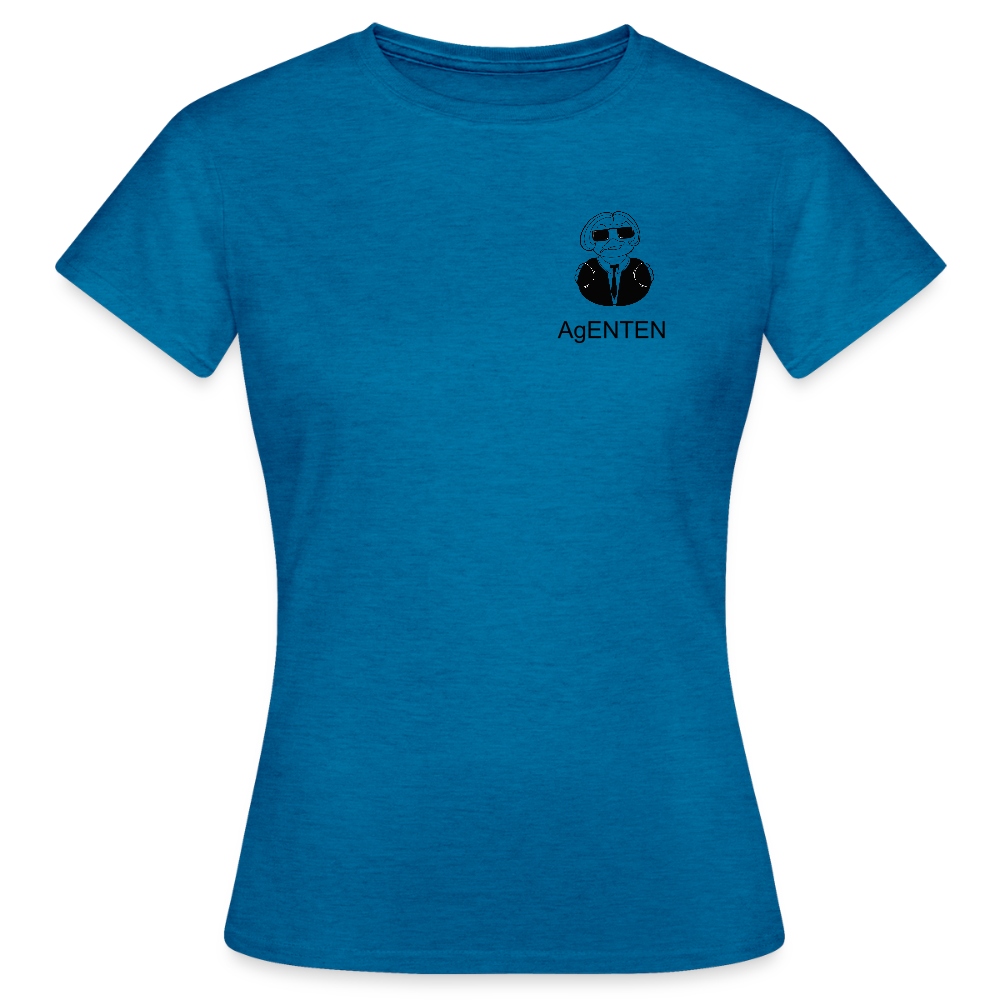 Duck 003 Women's T-Shirt - antique blue sapphire heather