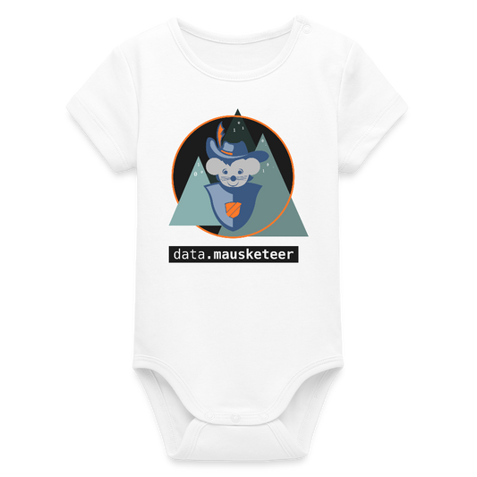 Data.mausketeer Bodysuit - white