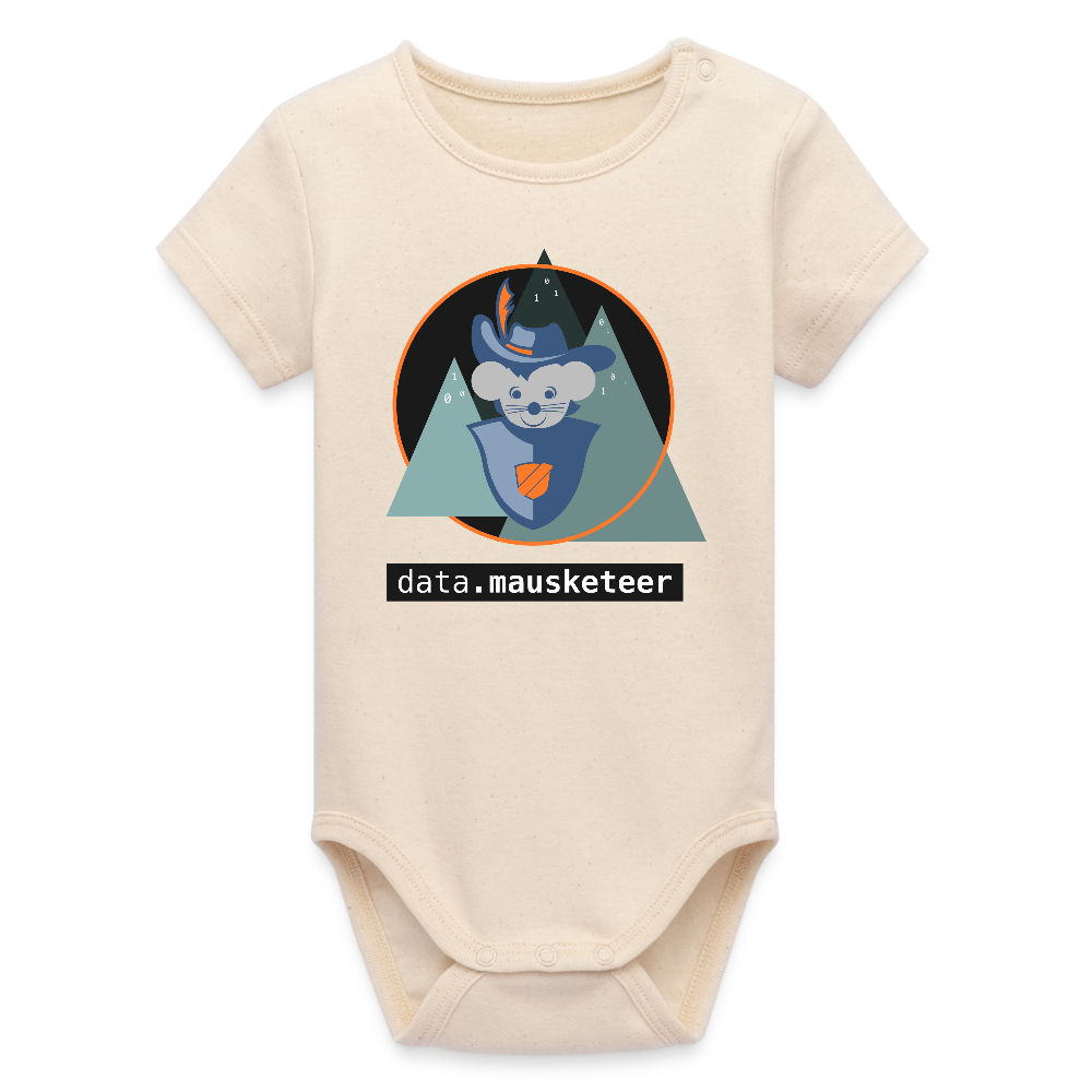 Data.mausketeer Bodysuit - natural raw